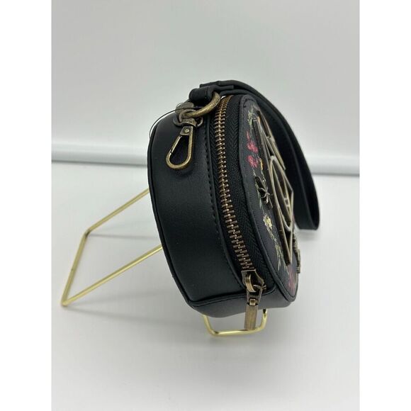 Harry Potter Deathly Hallows Floral Coin Purse - Picture 3 of 4